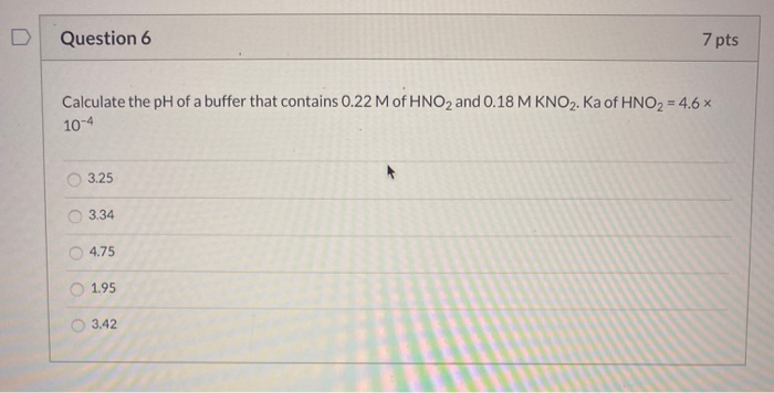 Solved calculate the pH of a buffer solution that contains | Chegg.com