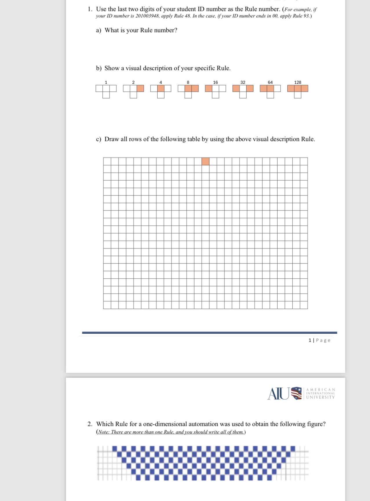 Solved Use the last two digits of your student ID number as | Chegg.com