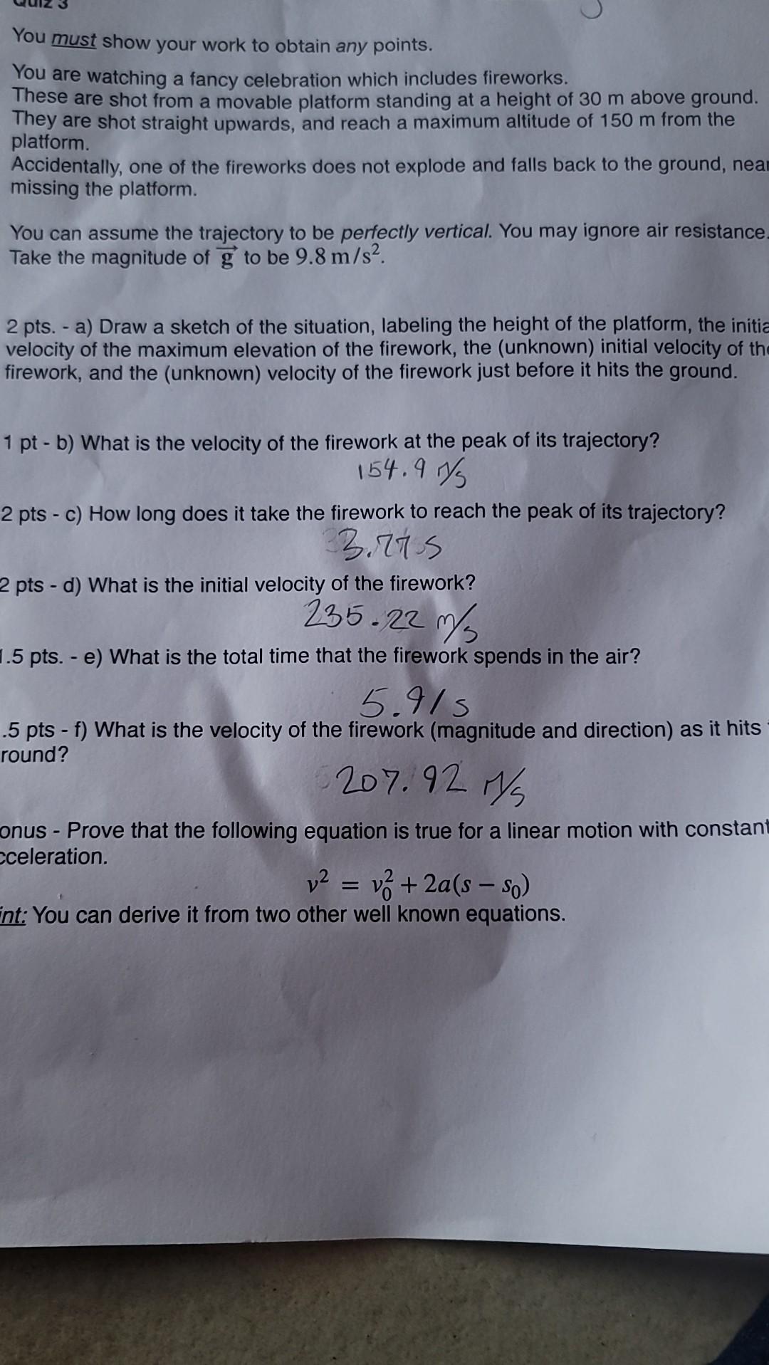 30 Points! Does anyone know what I am missing at the beginning of