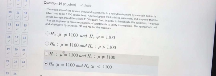 Solved Question 2 (2 points) Saved The administration at a | Chegg.com