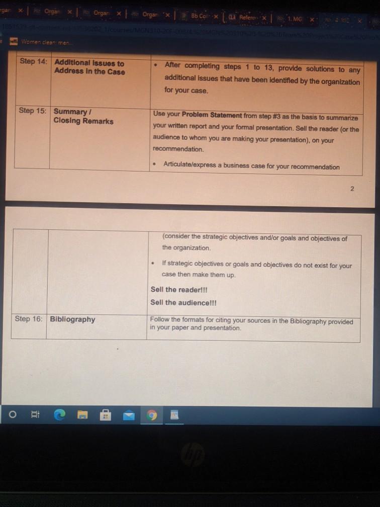Solved Read the case study and then answer the steps 1 to 15 | Chegg.com