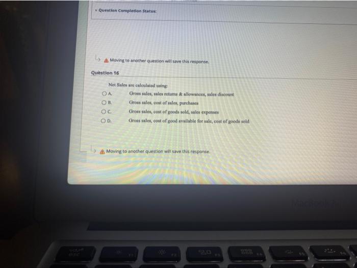 Solved Question Completion Status Moving to another question | Chegg.com