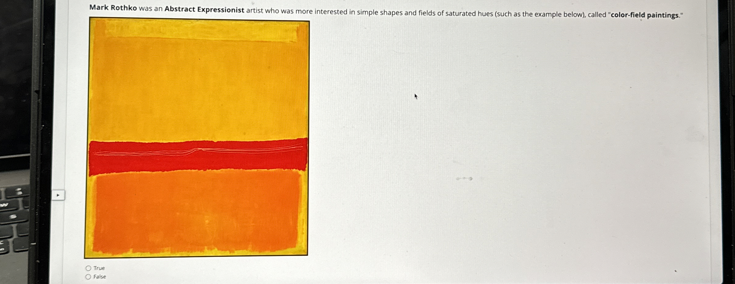 Mark Rothko was an Abstract Expressionist artist who