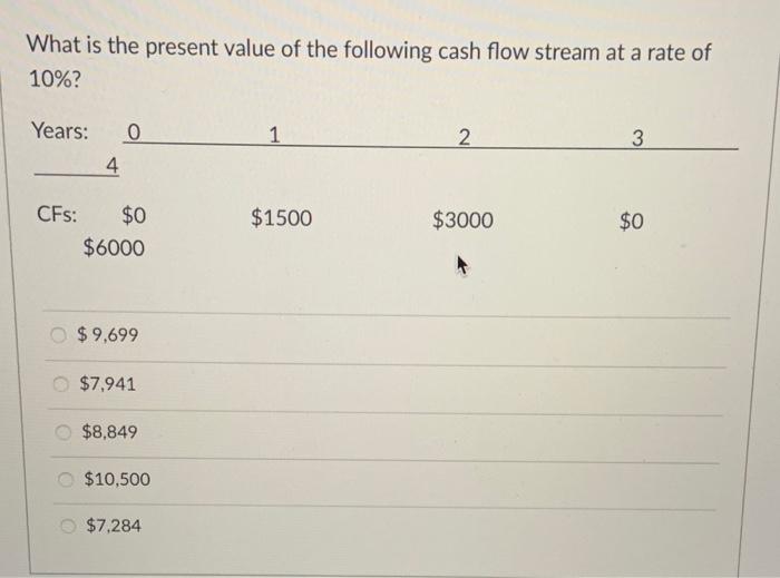 solved-what-is-the-present-value-of-the-following-cash-flow-chegg