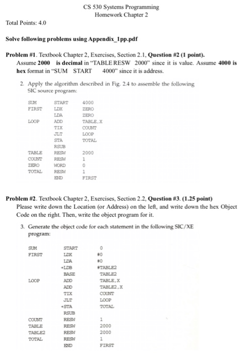 Apply the algorithm described in figure 2.4 to | Chegg.com