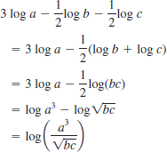 Solved: Write the logarithmic expression as a single logarithm wit ...