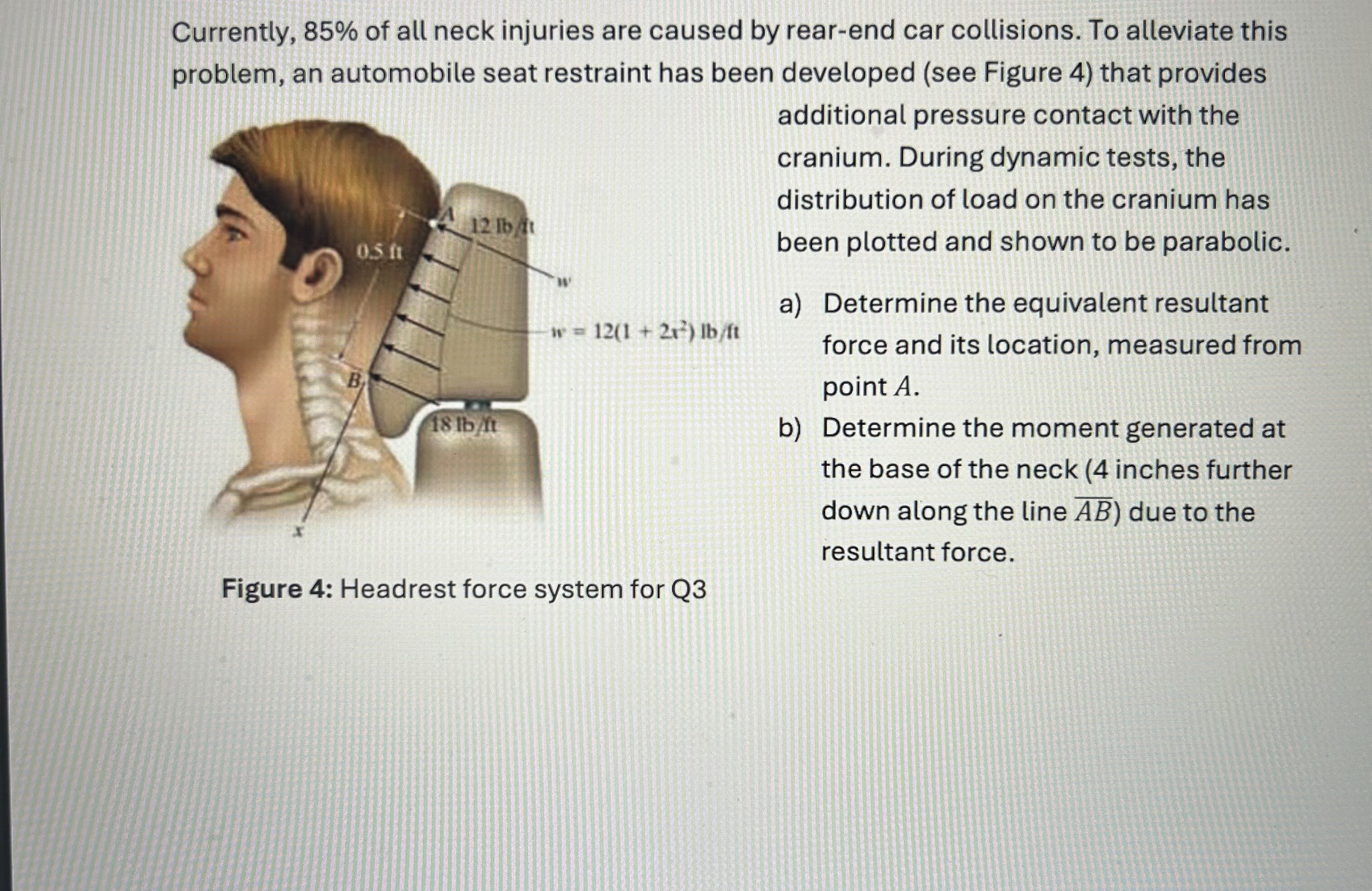 Solved Currently, 85% ﻿of all neck injuries are caused by | Chegg.com
