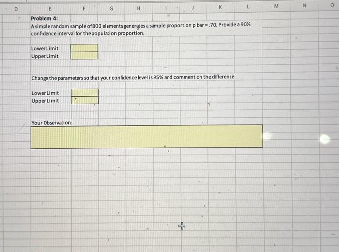 Solved A simple random sample of 800 elements generates a | Chegg.com