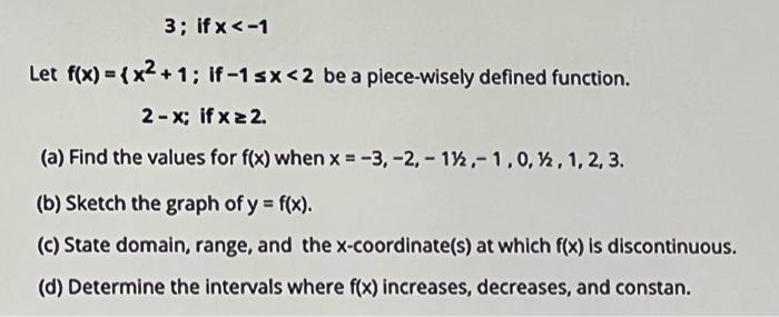 Solved 3; if x