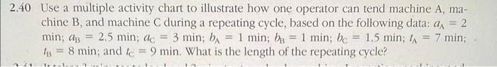 Solved Problem \# 2.40(pg.81). This is worth 4 of the 8 | Chegg.com