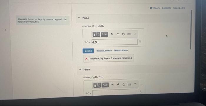 Solved Culaiale tie peccentage by mass of apygen in the | Chegg.com