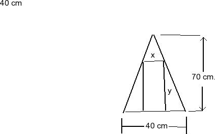 height of a isosceles triangle calculator