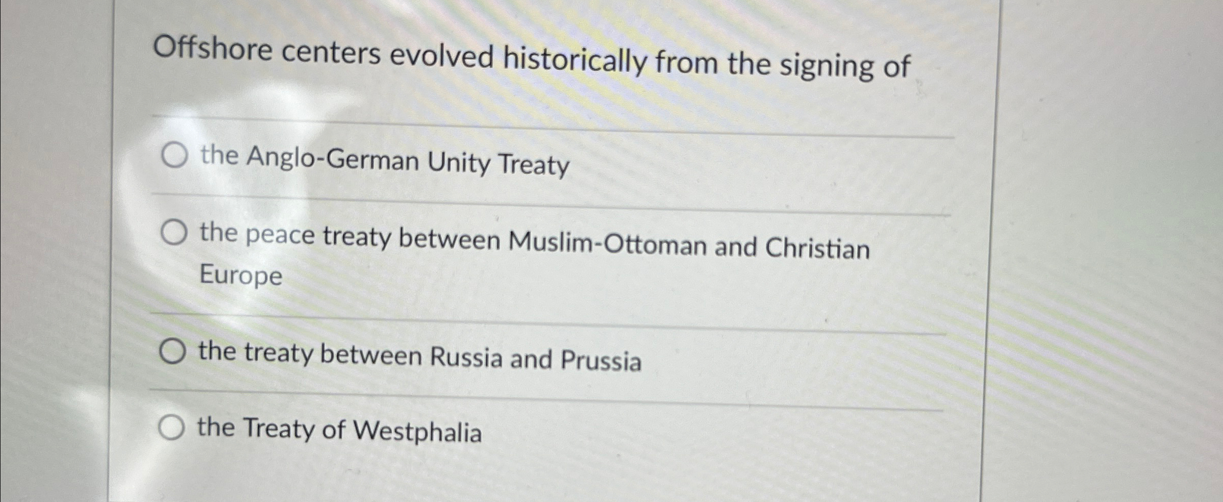 Solved Offshore centers evolved historically from the