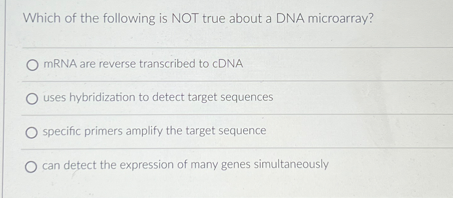 solved-which-of-the-following-is-not-true-about-a-dna-chegg