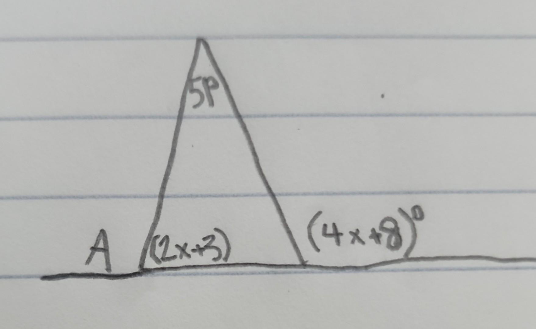 Solved Find the angle measure of A. | Chegg.com