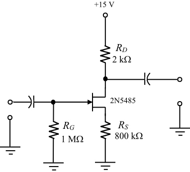 Solved: Determine the ranges of VGS, ID, and VDS for the circui ...