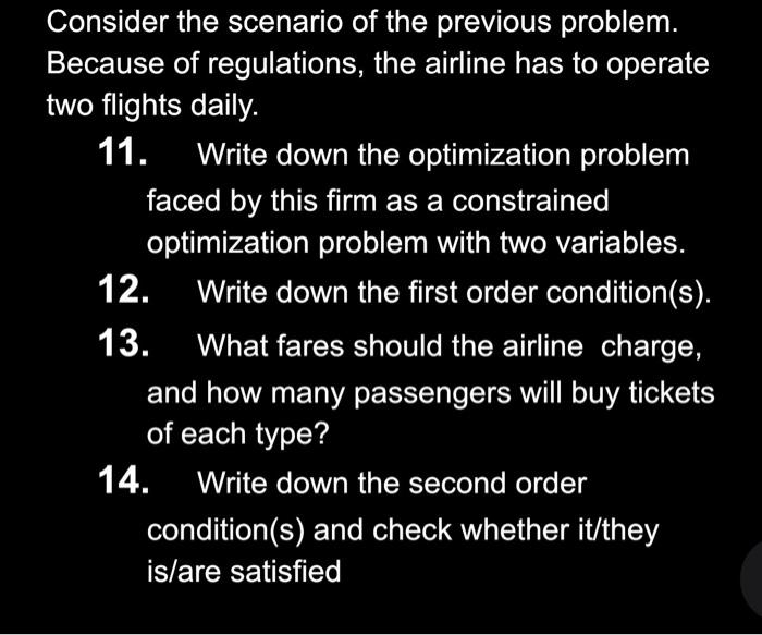 Solved Pв = B On A Popular Air Route, An Airline Offers Two | Chegg.com