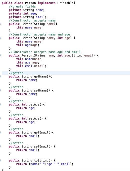 Solved Java. Please give me some help on D, and this is what | Chegg.com