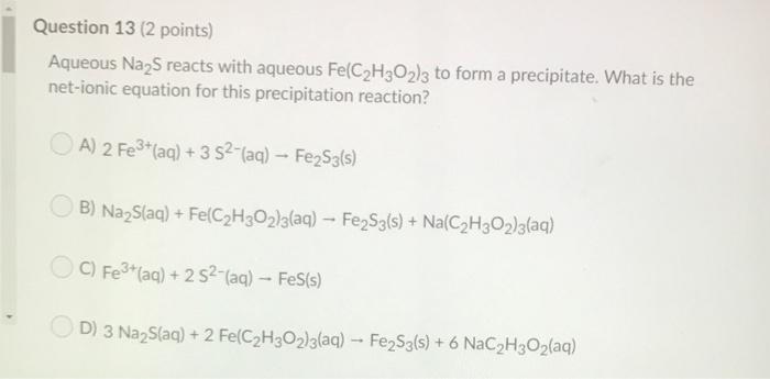 Solved Question 10 2 Points Which Of The Following