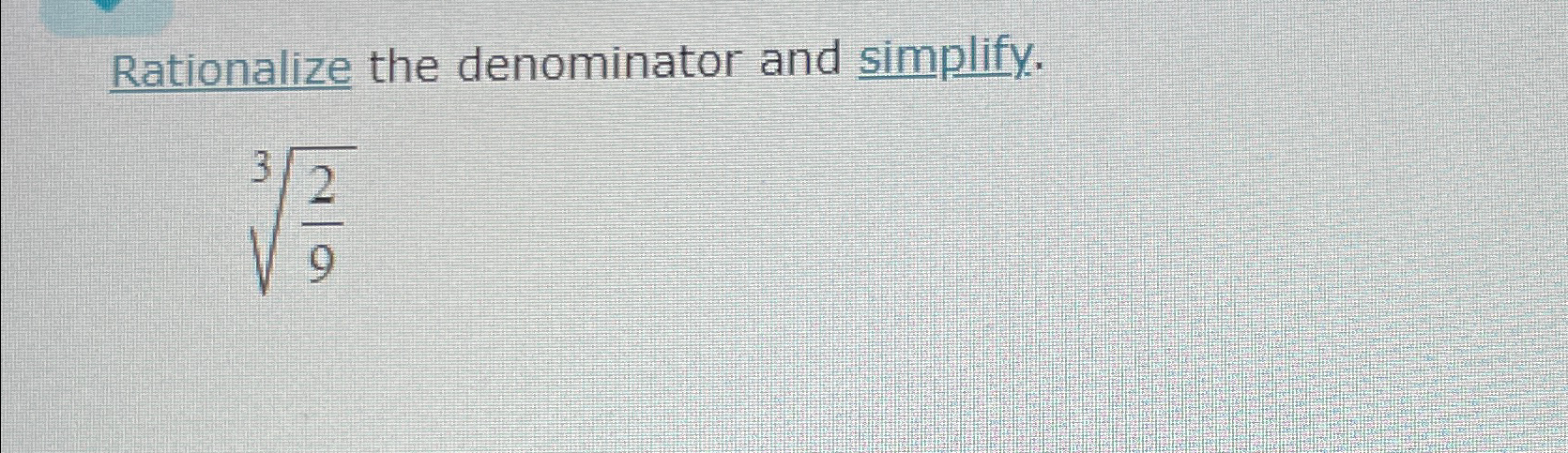 solved-rationalize-the-denominator-and-simplify-293-chegg