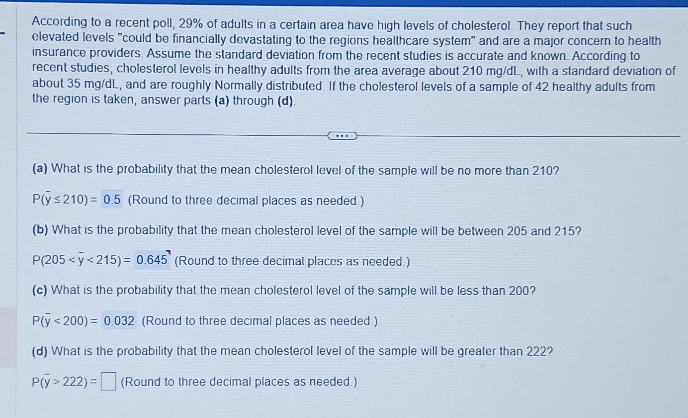 Solved According to a recent poll, 29% of adults in a | Chegg.com