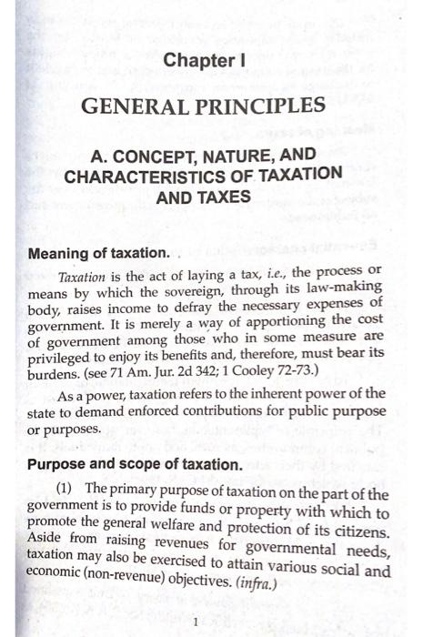 what is the purpose of taxation essay