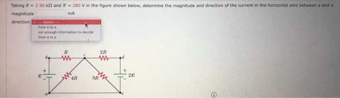 Solved For the circuit shown in the figure, calculate the | Chegg.com