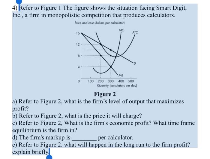 Solved 4) Refer to Figure 1 The figure shows the situation | Chegg.com