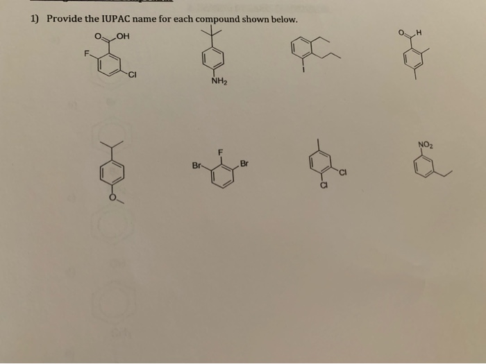 Solved 2. Each of the following compounds does not react in | Chegg.com