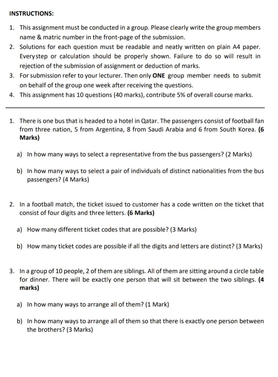 Solved INSTRUCTIONS: 1. This assignment must be conducted in | Chegg.com