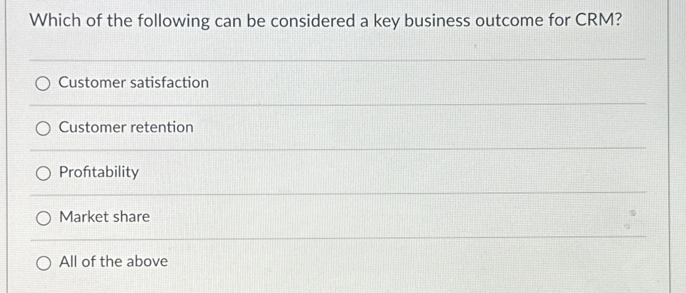 Solved Which of the following can be considered a key | Chegg.com