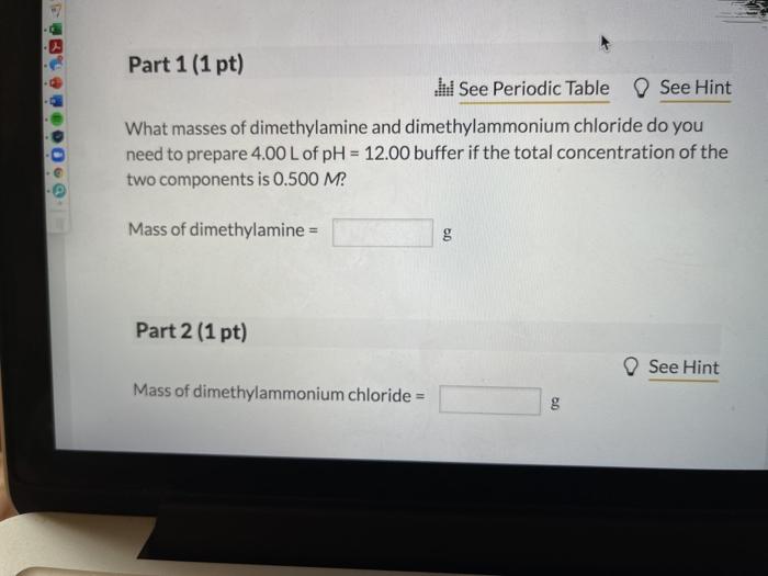 Solved 05 Question (2 points) A pH buffer is a solution that | Chegg.com