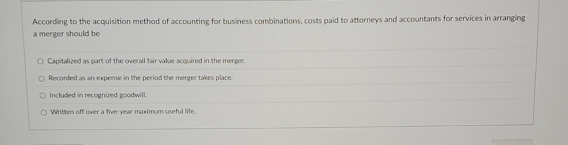 Solved Consolidated financial statements are typically | Chegg.com