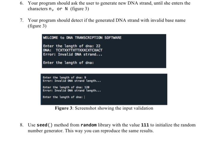 Solved Problem Definition: Transcription is the first step | Chegg.com