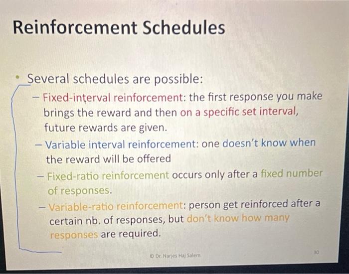 solved-reinforcement-schedules-several-schedules-are-chegg