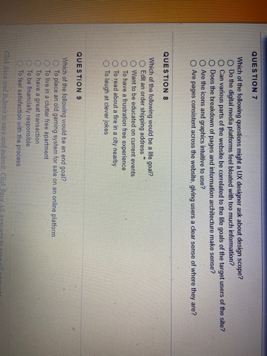 Solved QUESTION 7 Which of the following questions might a | Chegg.com
