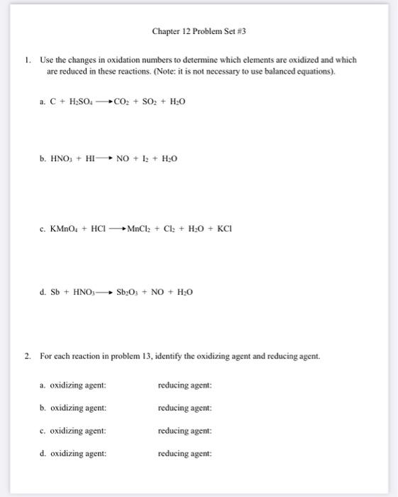 Solved Chapter 12 Problem Set #3 1. Use the changes in | Chegg.com