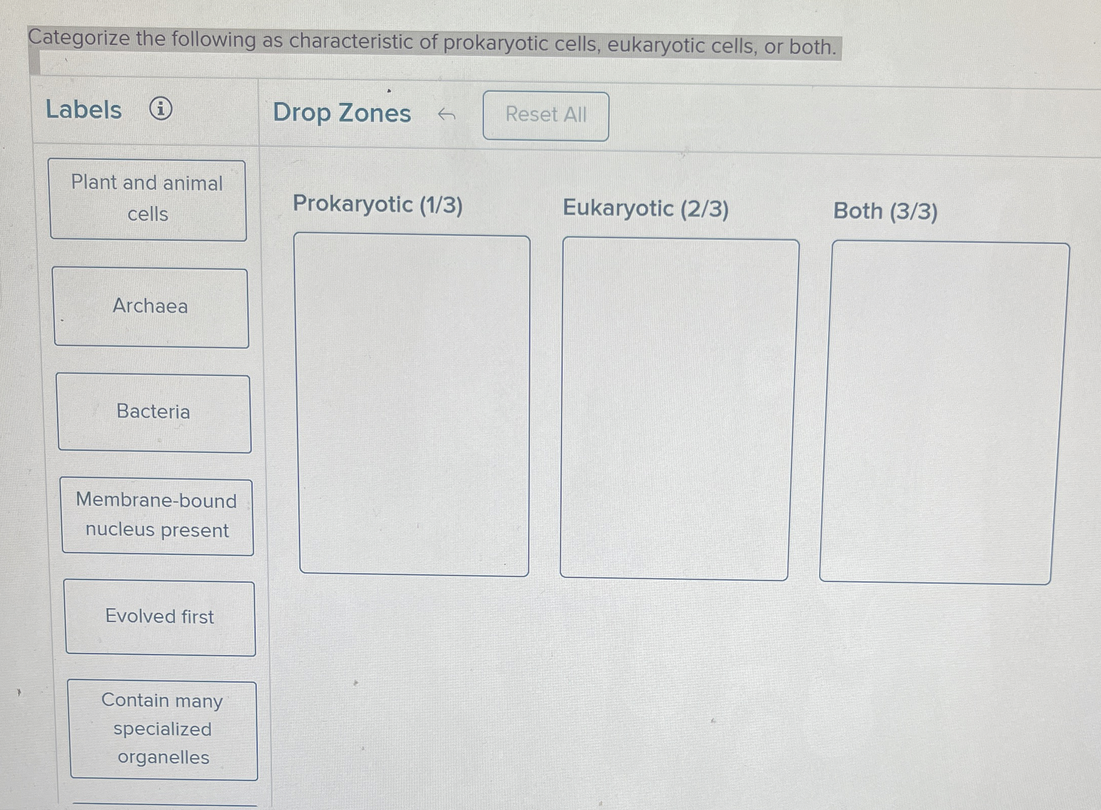 Solved Categorize the following as characteristic of