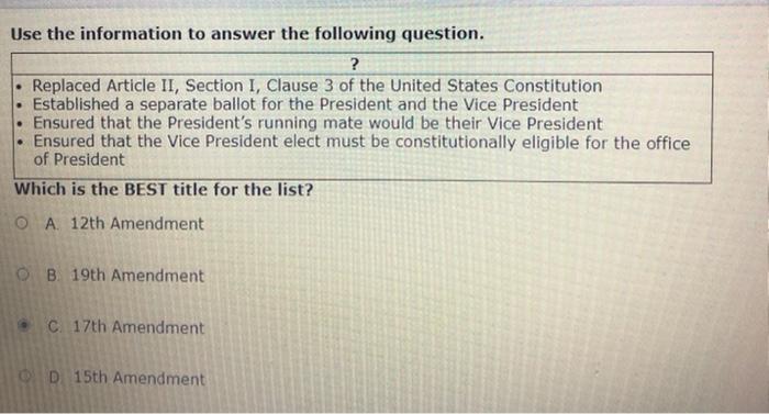 Solved Which Of The Following Federal Government | Chegg.com