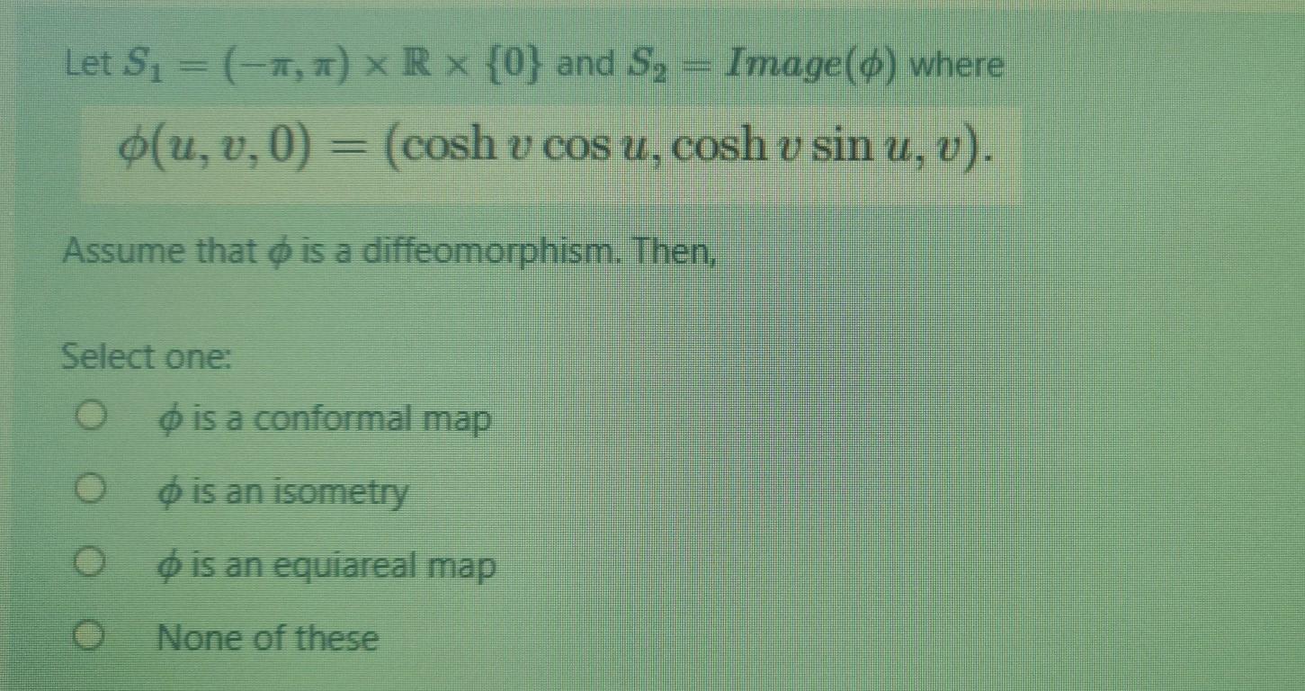 Solved Let S 1 7 X R X 0 And 2 Image Where Ol Chegg Com