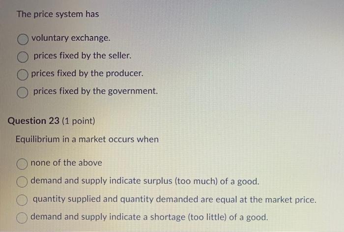 Solved The Law of Supply says other things being equal, an | Chegg.com