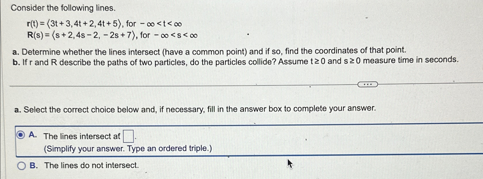 Solved Consider The Following | Chegg.com