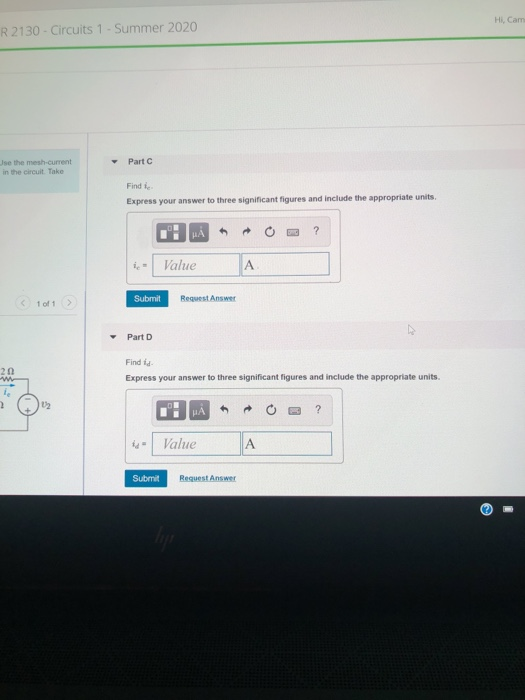 Solved Problem 4.32 Consider the circuit shown in (Figure | Chegg.com