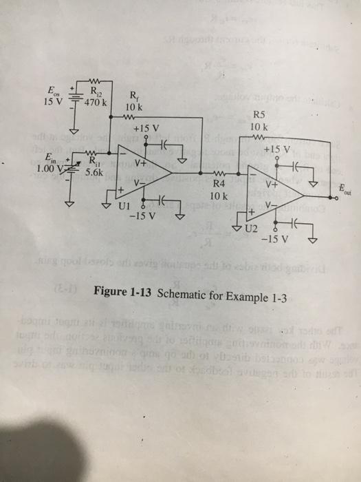 Solved Design a zero and span circuit (Figure 1-13) that | Chegg.com