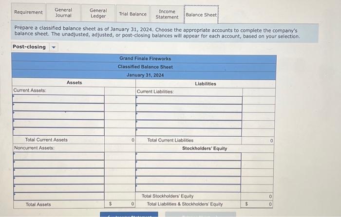 Solved On January 1 2024 The General Ledger Of Grand Chegg Com   Image