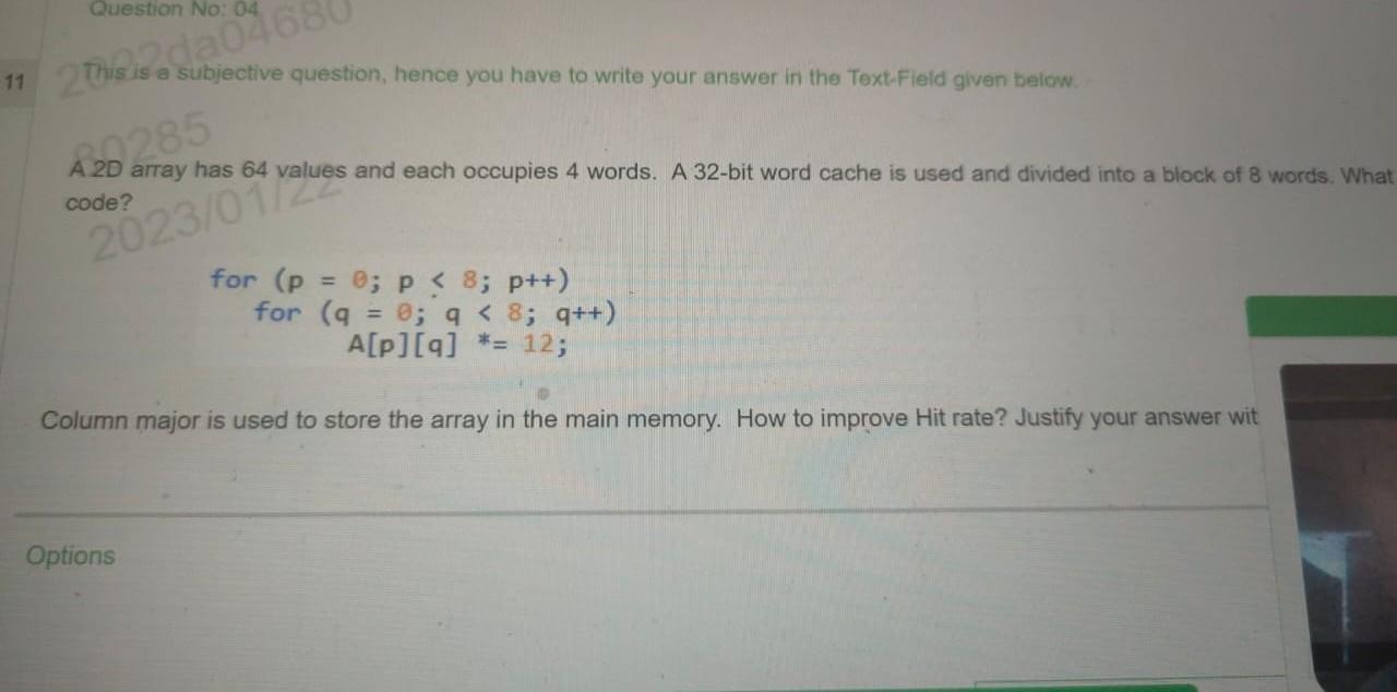 Solved This is a subjective question, hence you have to | Chegg.com
