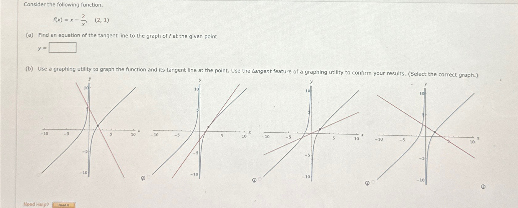 Solved Consider The Following Function F X X 2x 2 1 A