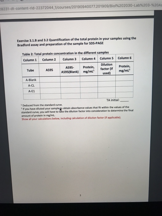 biol 133 lab assignment 3 chemistry of life