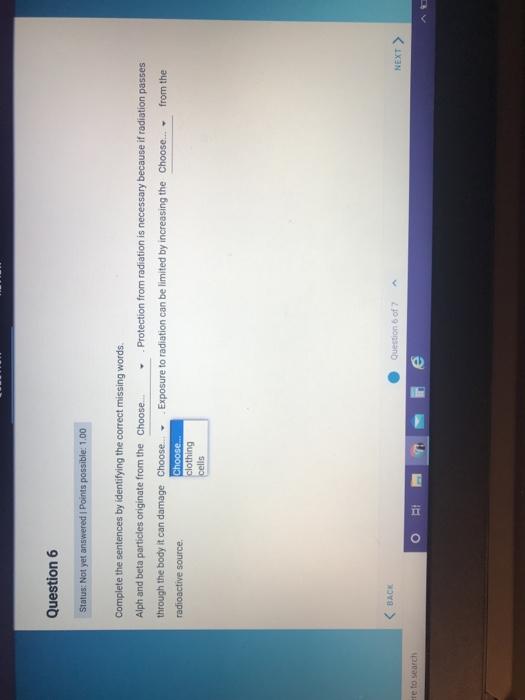 Solved Question 6 Status: Not yet answered Points | Chegg.com