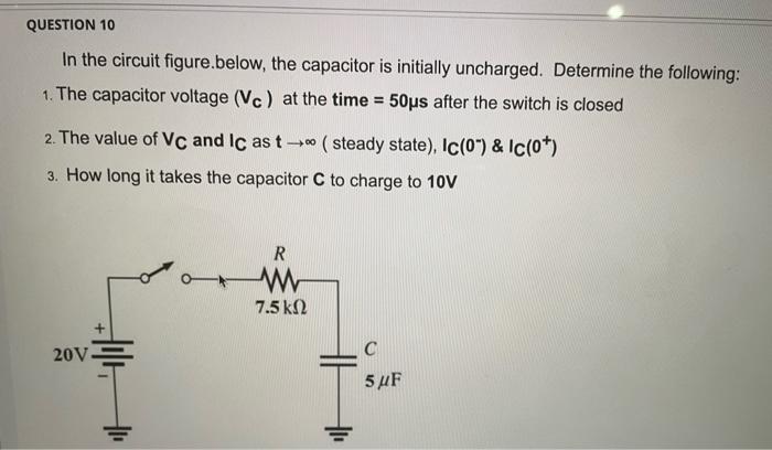 Solved In the circuit below, there is initially no current. | Chegg.com